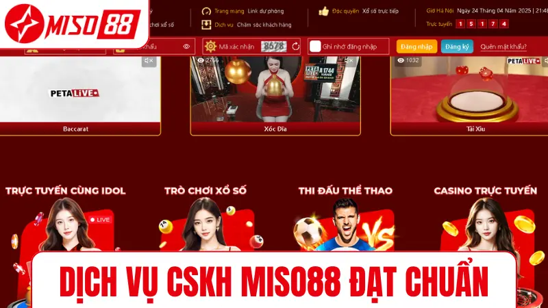 Dịch vụ CSKH MISO88 đạt chuẩn