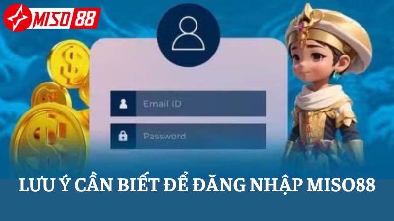 Các lưu ý quan trọng khi đăng nhập Miso88