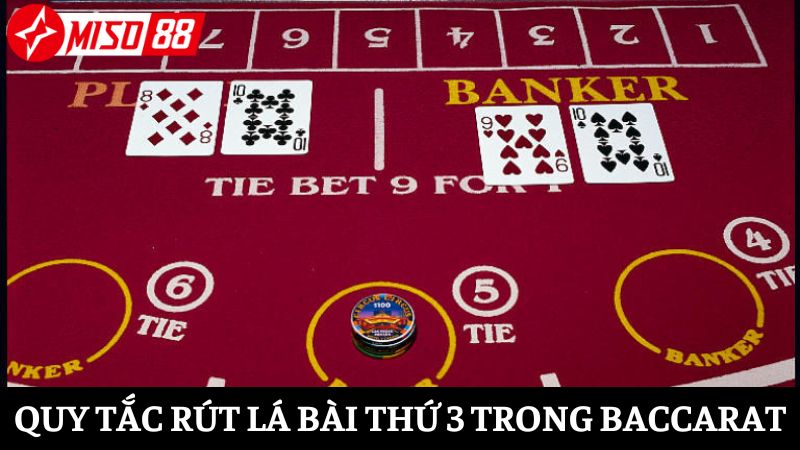 Quy tắc rút bài lá thứ 3 trong game Baccarat đổi thưởng
