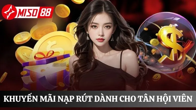 Ưu đãi được áp dụng cho tân hội viên thực hiện nạp lần đầu